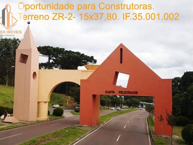 #829 - Terreno para Venda em Curitiba - PR - 1